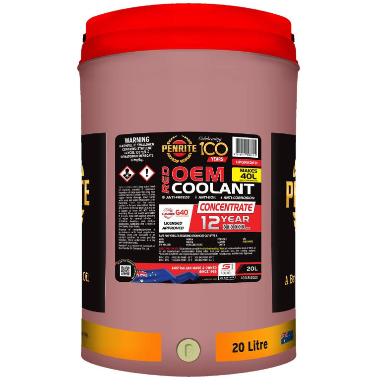 RED COOLANT CONCERNTRATE OEM