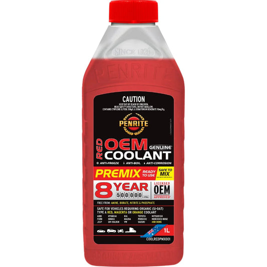 RED OEM COOLANT PREMIX