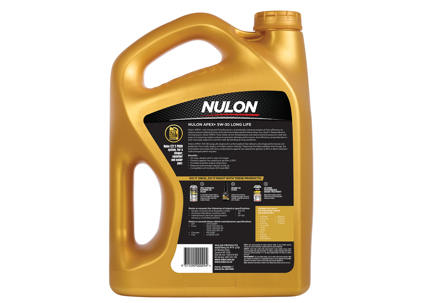 APEX+ 5W-30 LONG LIFE 7L
