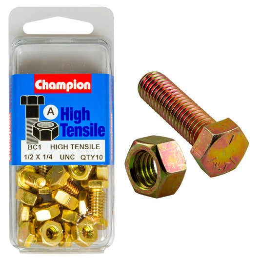 SET SCREW/NUT PACK-UNC