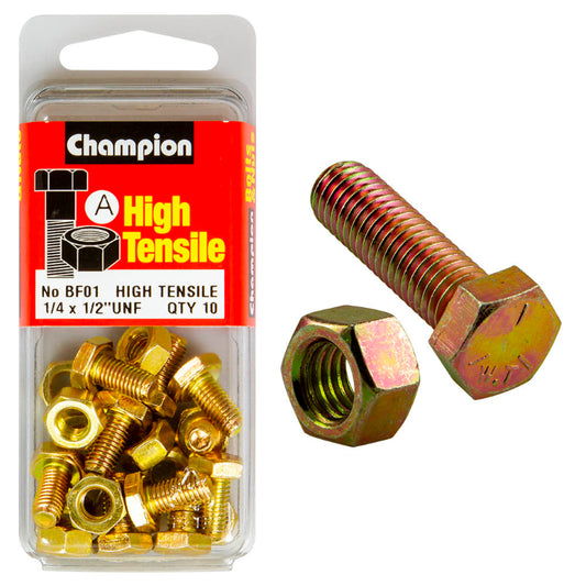 1/2 X 1/4 SET SCREW/NUT PACK-UNF