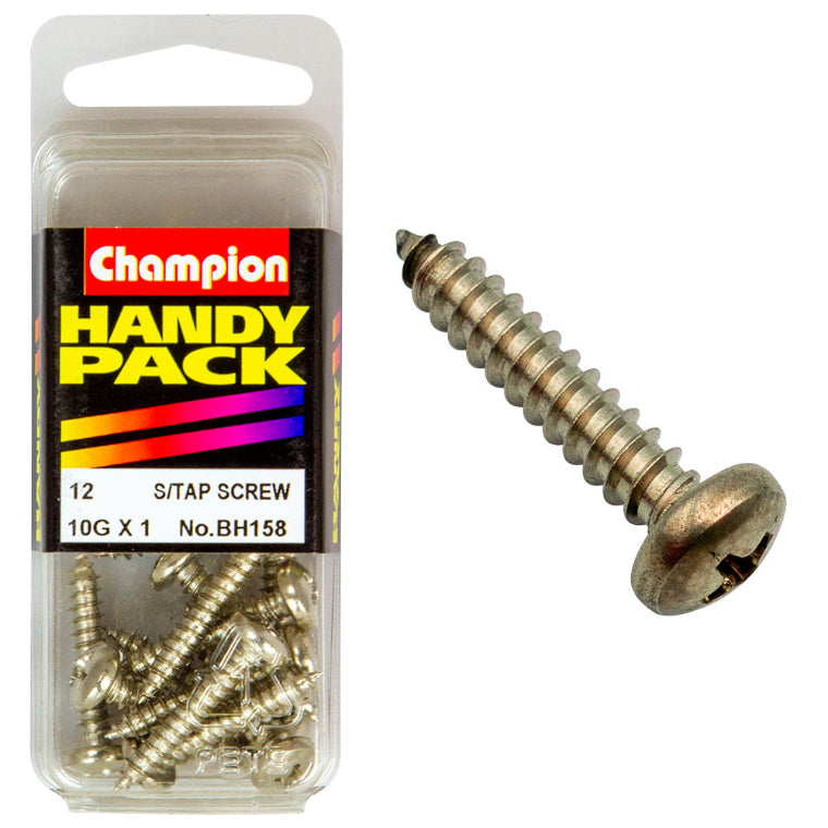10G X 1! SCREW PACK-S/TAP PAN HEAD