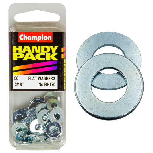 3/16 WASHER PACK-FLAT STEEL