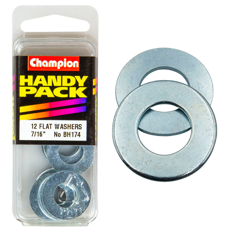 7/16 WASHER PACK-FLAT STEEL