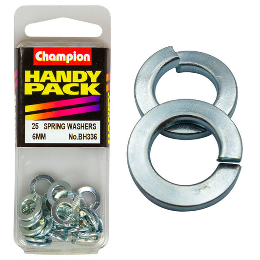 6MM WASHER-PACK-SPRING