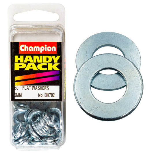 6MM WASHER PACK-FLAT STEEL