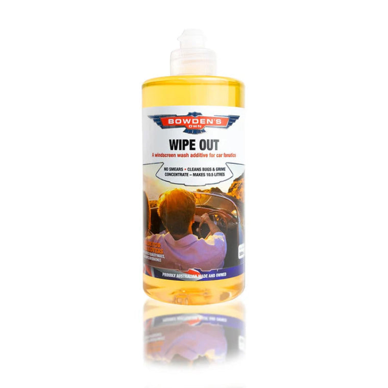 Bowden's Own Wipeout Windscreen Additive 500ml