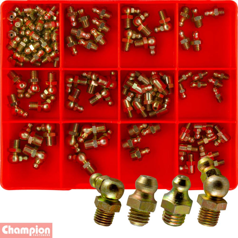 GREASE NIPPLE ASSORT METRIC GR