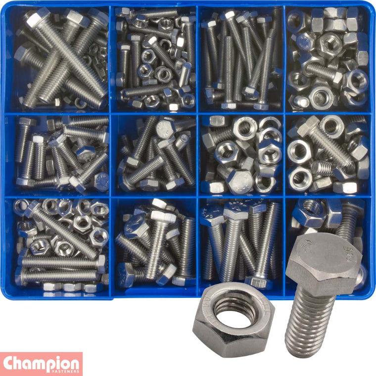 METRIC SET SCREWS & NUTS - 316