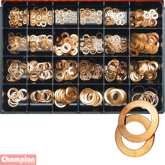 METCI COPPER WASHER ASSORTMENT