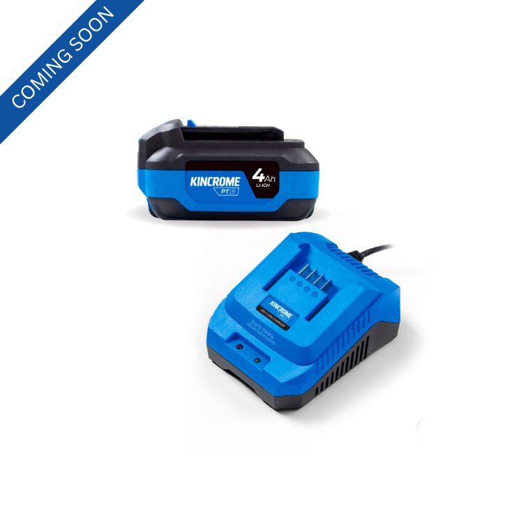 KINCROME- 18V BATTERY & CHARGER COMBO