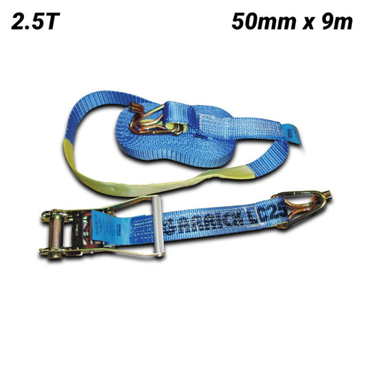 GARRICK RATCHET TIE DOWN 50MM X 9M 2.5T