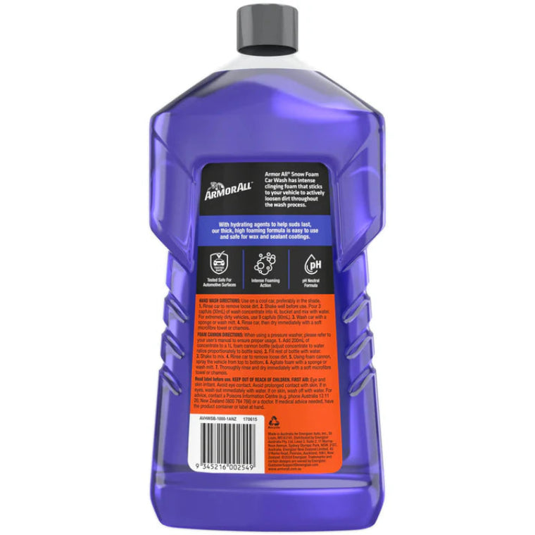 Armor All Snow Foam Car Wash - 1L