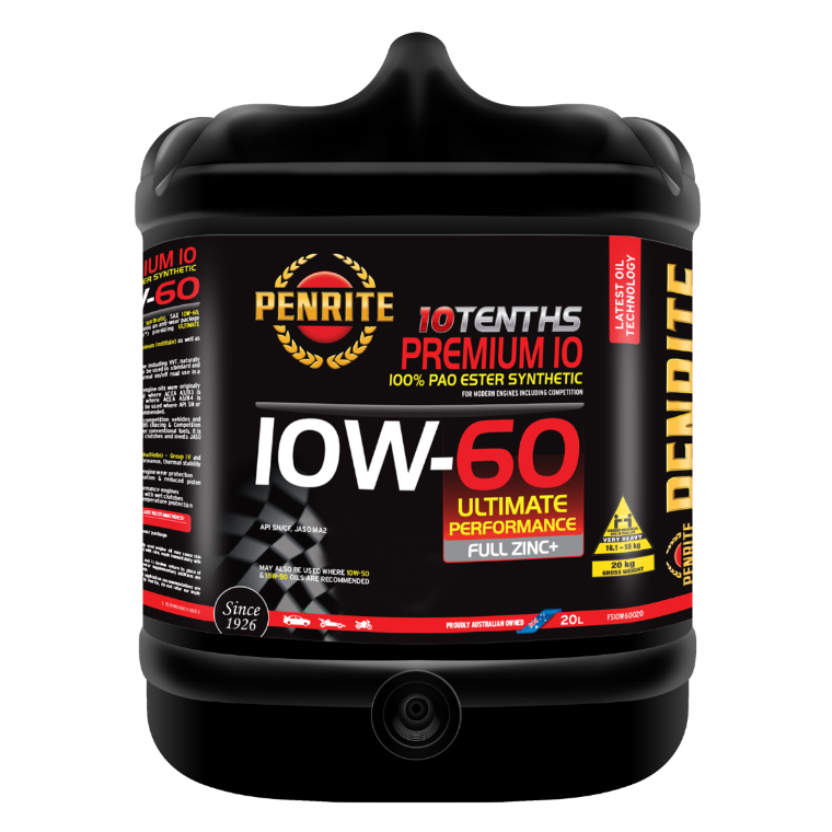 10 TENTHS PREMIUM 10W-60 20L