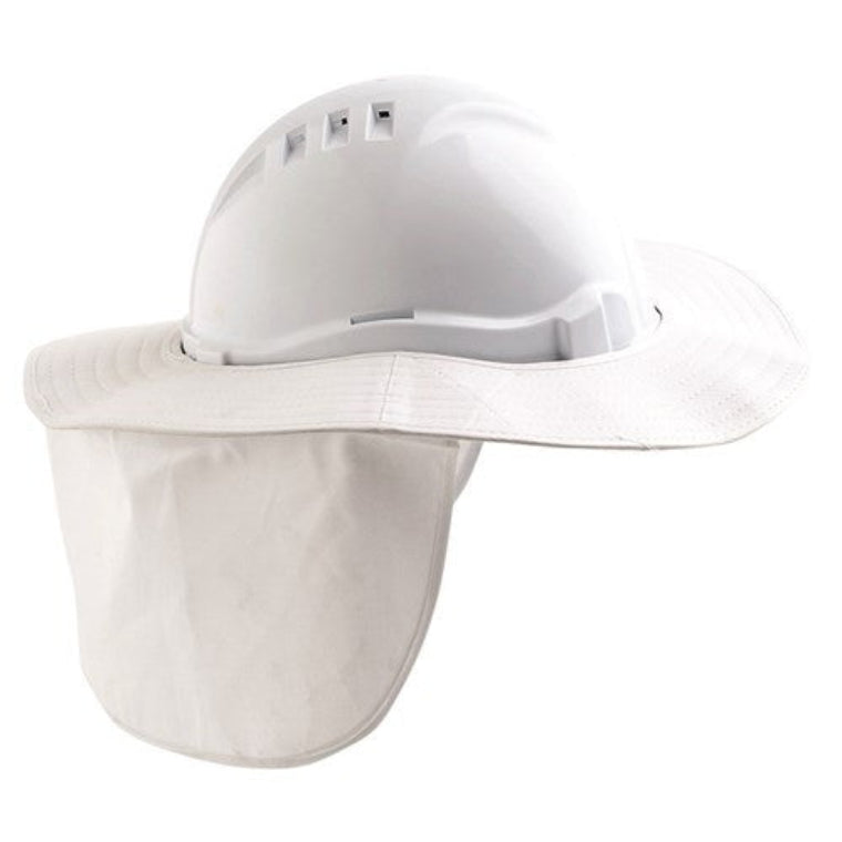 HARD HAT BRIM WHITE
