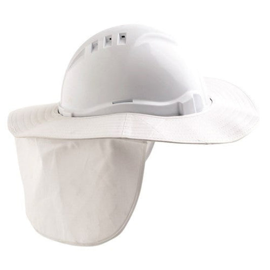 HARD HAT BRIM WHITE