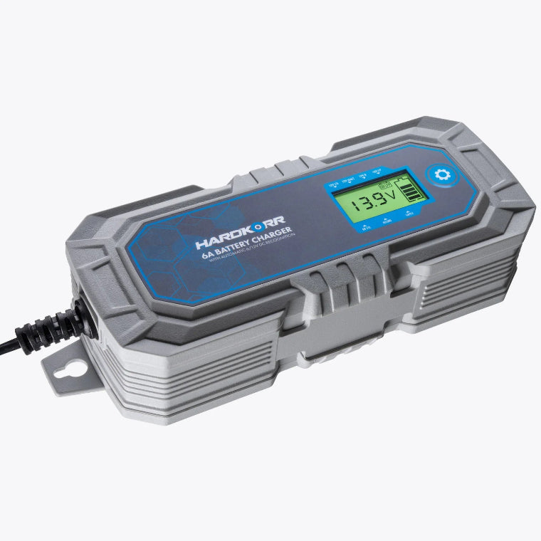 6A 8-STAGE 6/12V BATTERY CHARGER