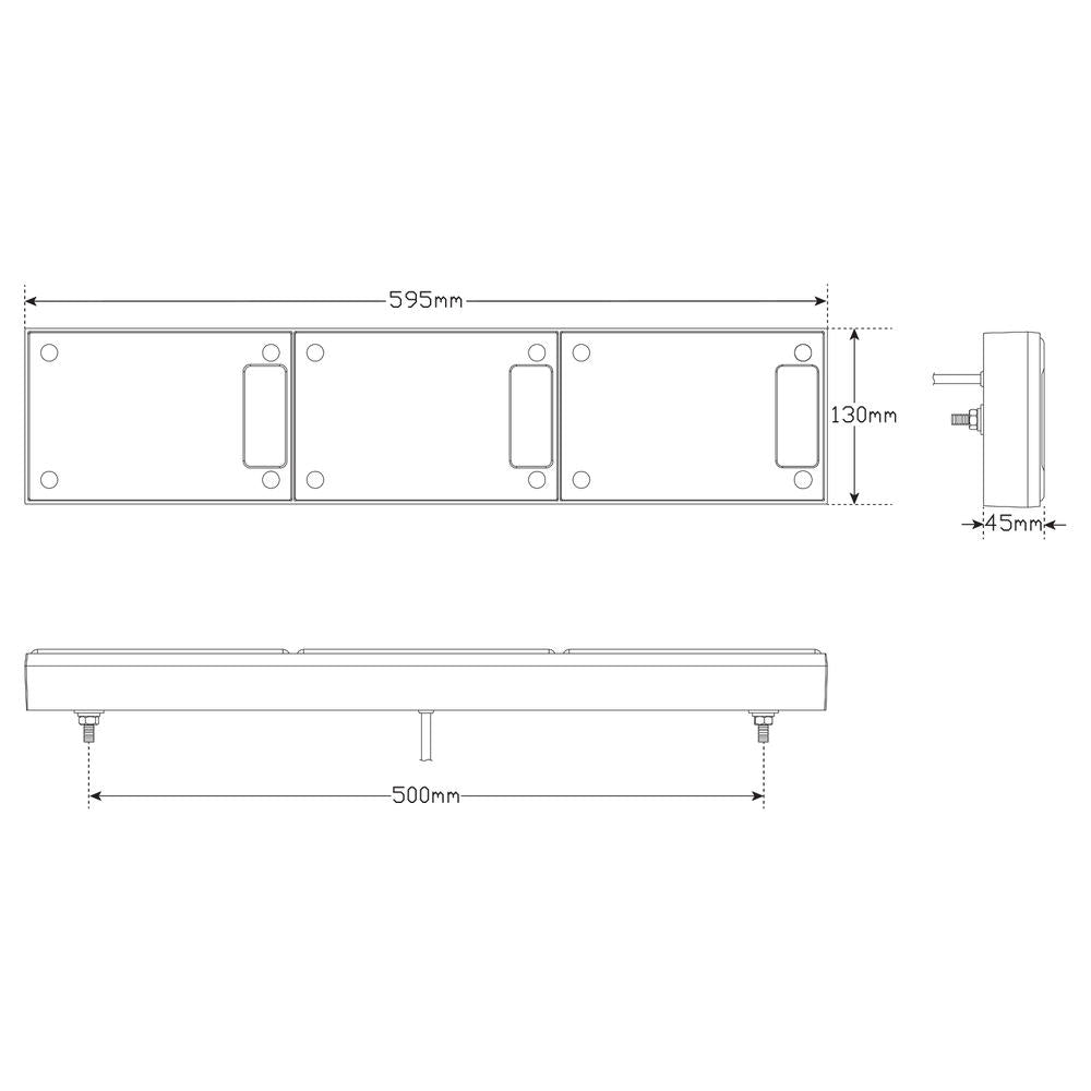 STOP/TAIL/INDICATOR/REVERSE/REFLECTORS