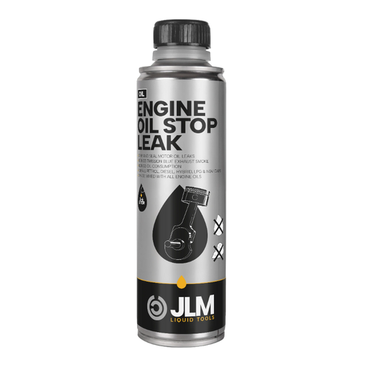 JLM ENGINE OIL STOP LEAK 250ML PETROL/DIESEL/HYBRID/GAS