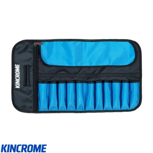 KINCROME TOOL ROLL 11 POCKET AND 1 ZIPPER