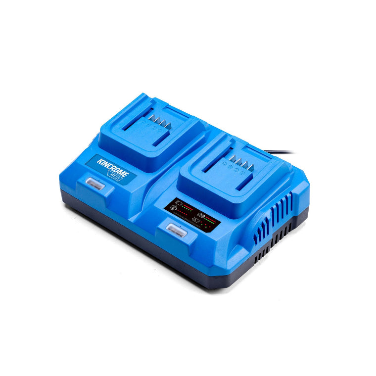KINCROME- 18V DUAL CHARGER