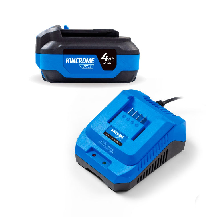 KINCROME- 18V BATTERY & CHARGER COMBO
