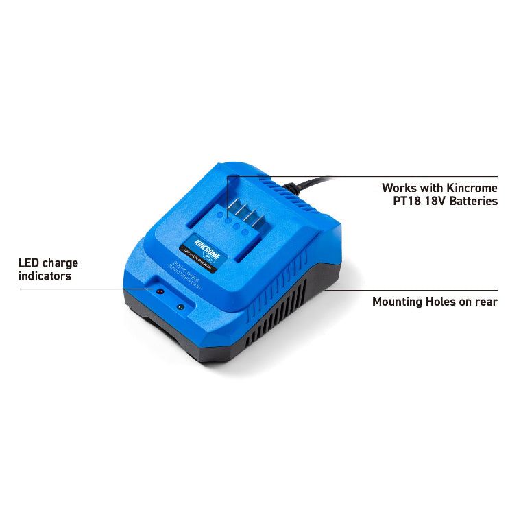 KINCROME- 18V BATTERY & CHARGER COMBO