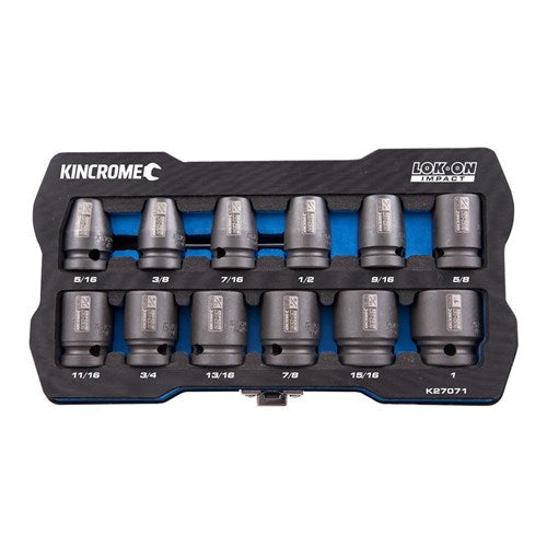 Kincrome-Lokon Set 12P 1/2 Imp