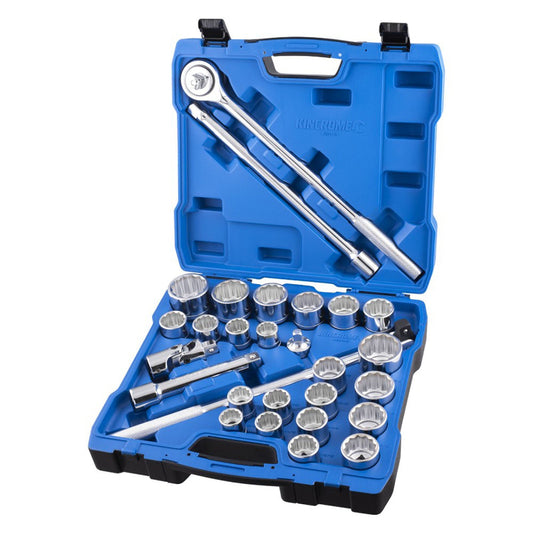 KINCROME- SKT SET 3/4 DR 28P MET/AF BMC