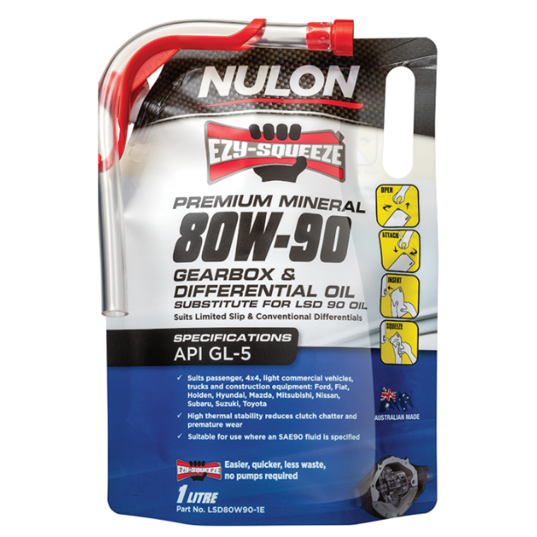 Premium Mineral 80W-90 Gearbox  Differential Oil 1L