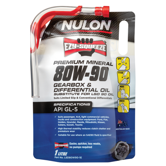 Premium Mineral 80W-90 Gearbox  Differential Oil 1L