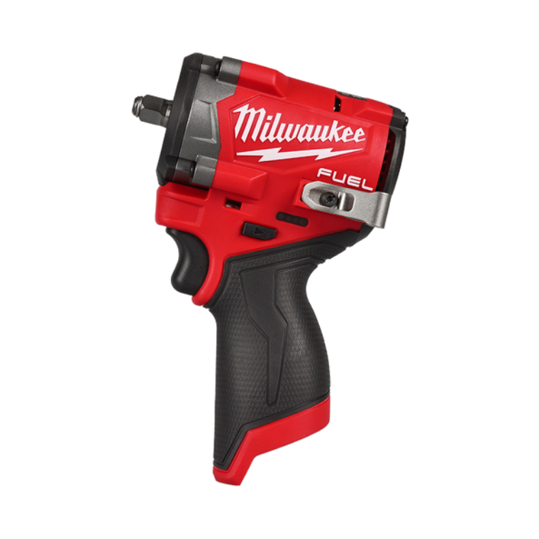 12V FUEL 3/8'' Stubby Impact Wrench with Friction Ring - Skin Only