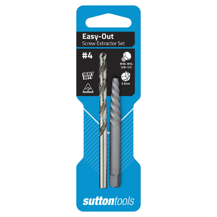 Screw Extractor /Drill Set #4