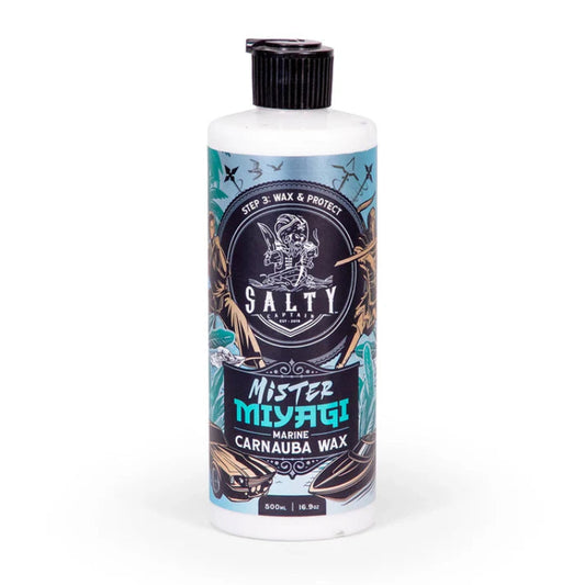 SALTY CAPTAIN MR MIYAGI MARINE FIBREGLASS CARNAUBA WAX