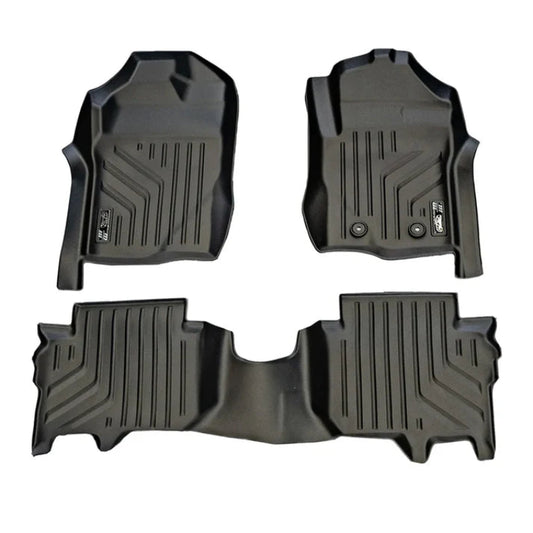 Maxliner Ford Everest 2022+ MaxPro Floor Mats (Row 1 & 2) - EVEREST 22