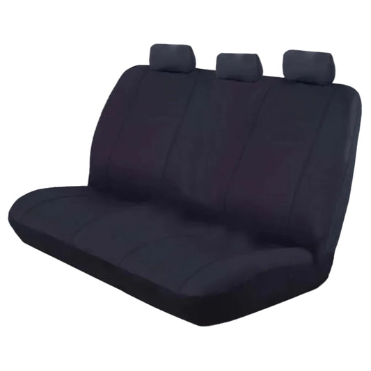 ILANA CAR SEAT COVERS OUTBACK CANVAS SIZE 06H REAR BLACK