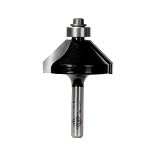 CHAMFERING BIT 45 DEG. TCT, 2 FLT W/BEAR