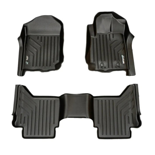 Maxliner Ford Ranger 2016-2021 MaxPro Floor Mats (Row 1 & 2)