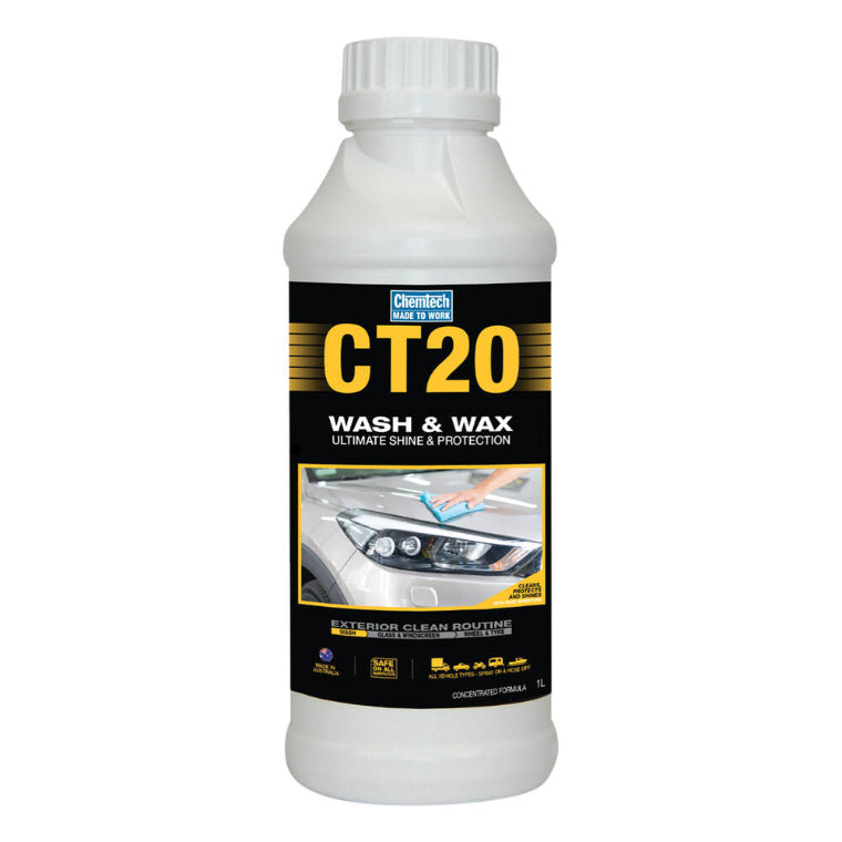 CT20 WASH 'N' WAX 1LT CT20 WAS