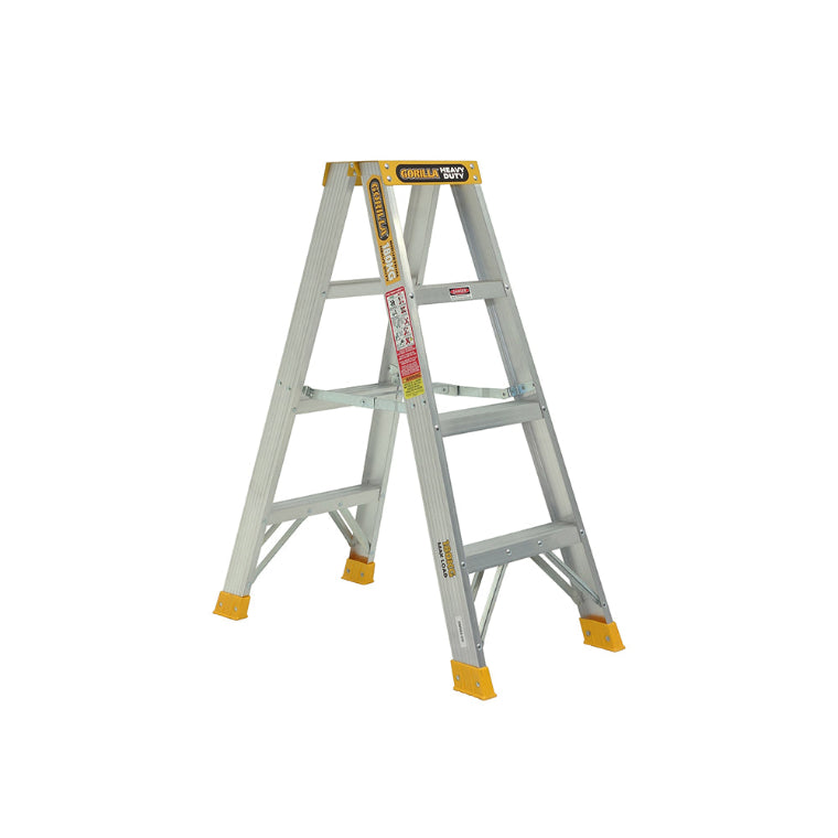 DOUBLE SIDED A-FRAME LADDER 4FT HEAVY DUTY