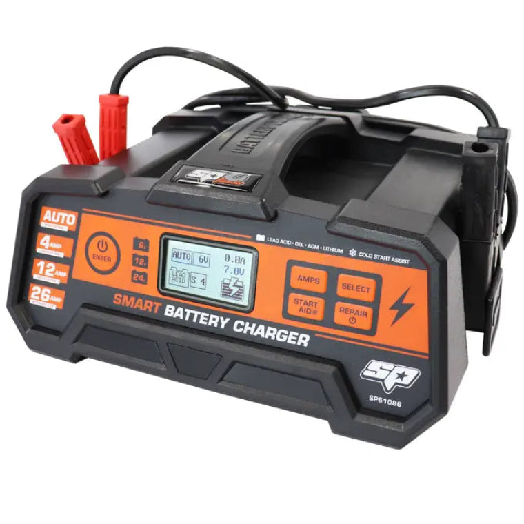 sp tools 26a multi volt smart battery charger