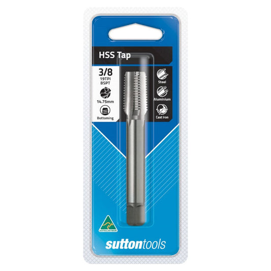 Tap T826 3/8 Str/Flt H/Pack