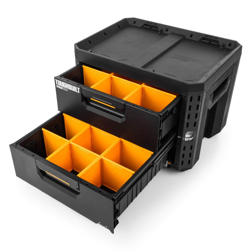 TOUGHBUILT- STACKTECH XL 2-DRAWER TOOL BOX – Davies Automotive & Industrial