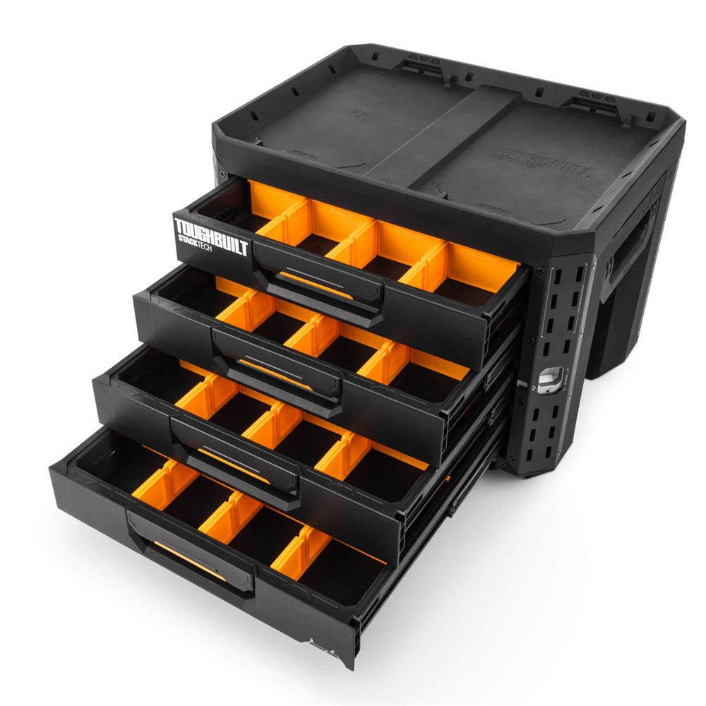 Stack Steel Box TOUGHBUILT-STACKTECH XL 4-DRAWER TOOL BOX – Davies Automotive & Industrial