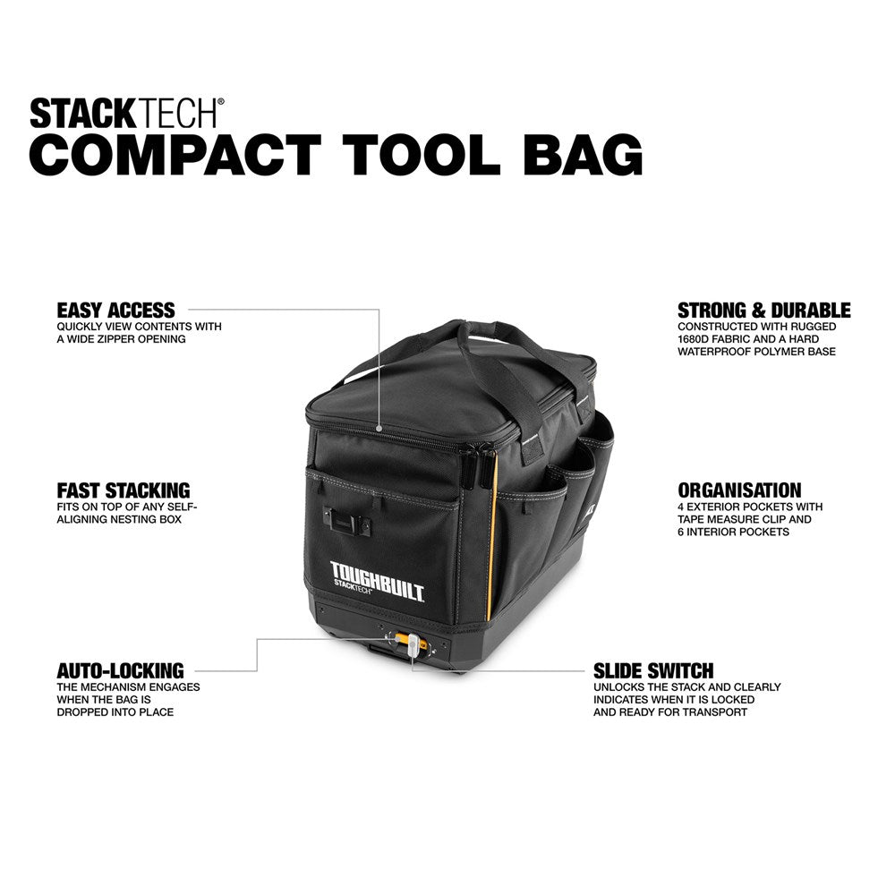 TOUGHBUILT- STACKTECH TOOL BAG