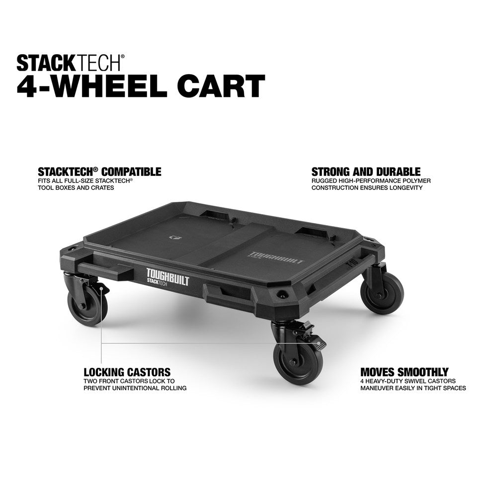 TOUGHBUILT-STACKTECH 4 WHEEL CART