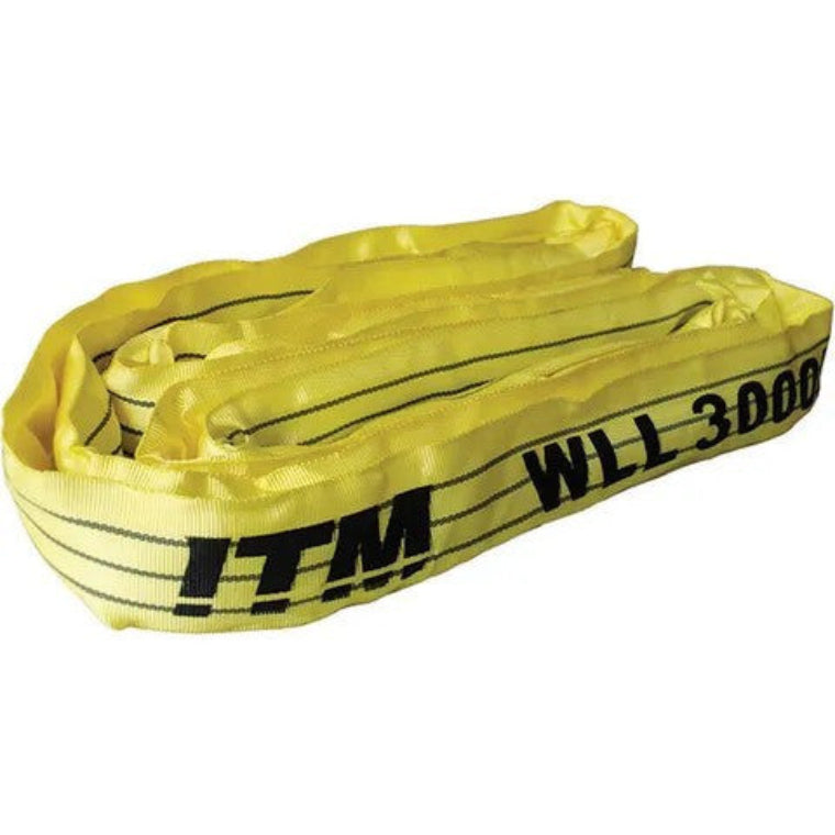 ITM ROUND LIFTING SLING, 3 TONNE, 3M LENGTH