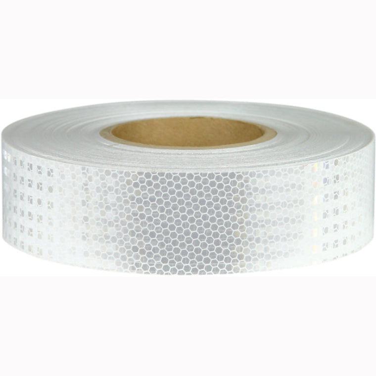 White Reflective Tape, Class 1, 50mm x 3mtr