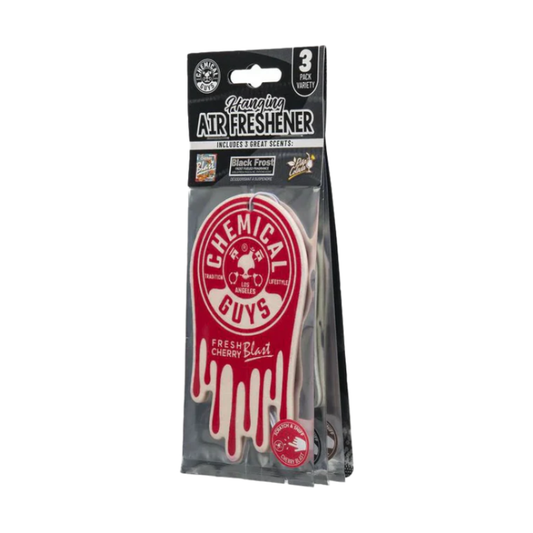 CHEMICAL GUY 3 PACK HANGING AIR FRESHNERS