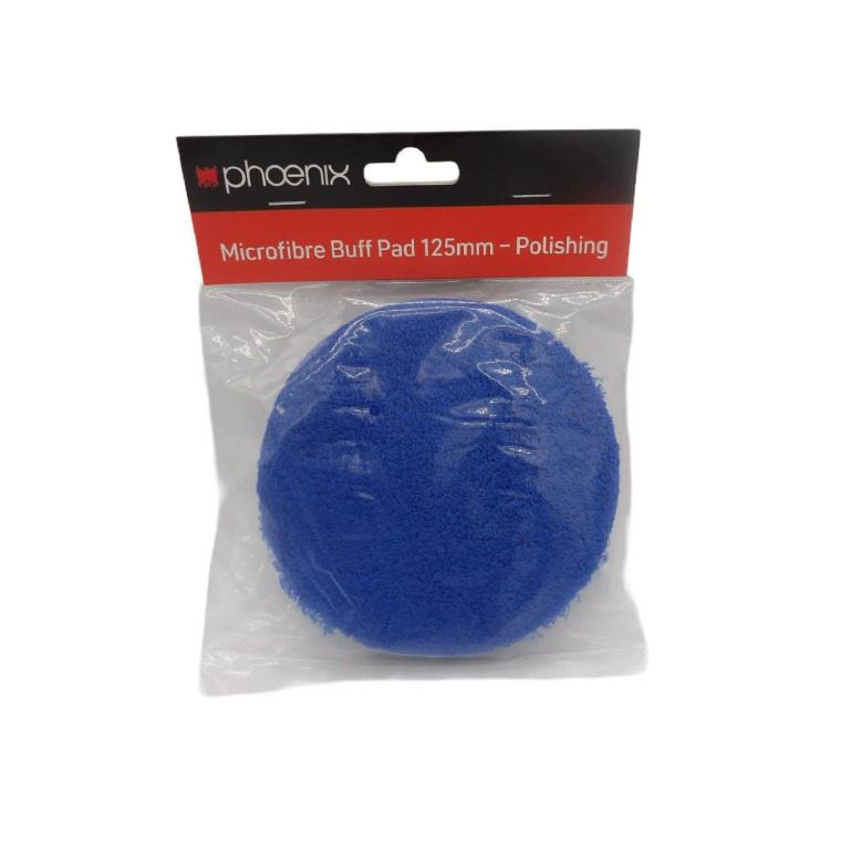 PHOENIX MICROFIBRE BUFF PAD 125MM-POLISHING